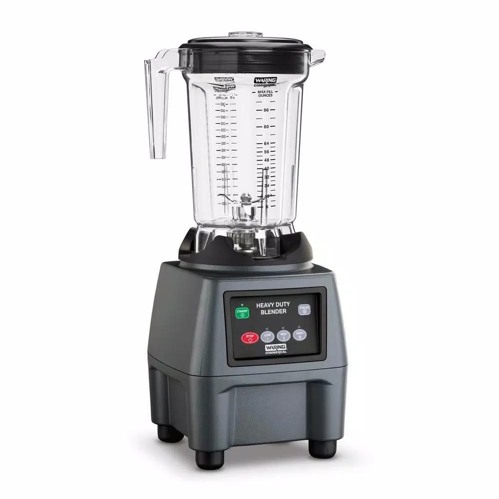 Waring Commercial CB15 Commercial 3-Speed Blender with 3.75 HP Motor and 128 oz. Copolyester Jar, Grey