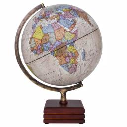 Waypoint Geographic Horizon II Illuminated 12 in. Desktop Globe with Dark Cherry Wood Stand thumbnail 2