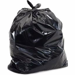 Plasticplace 25 Gal. Eco-Friendly Black Trash Bags, 1.7 Mil Thickness, 100 Count Case thumbnail 2