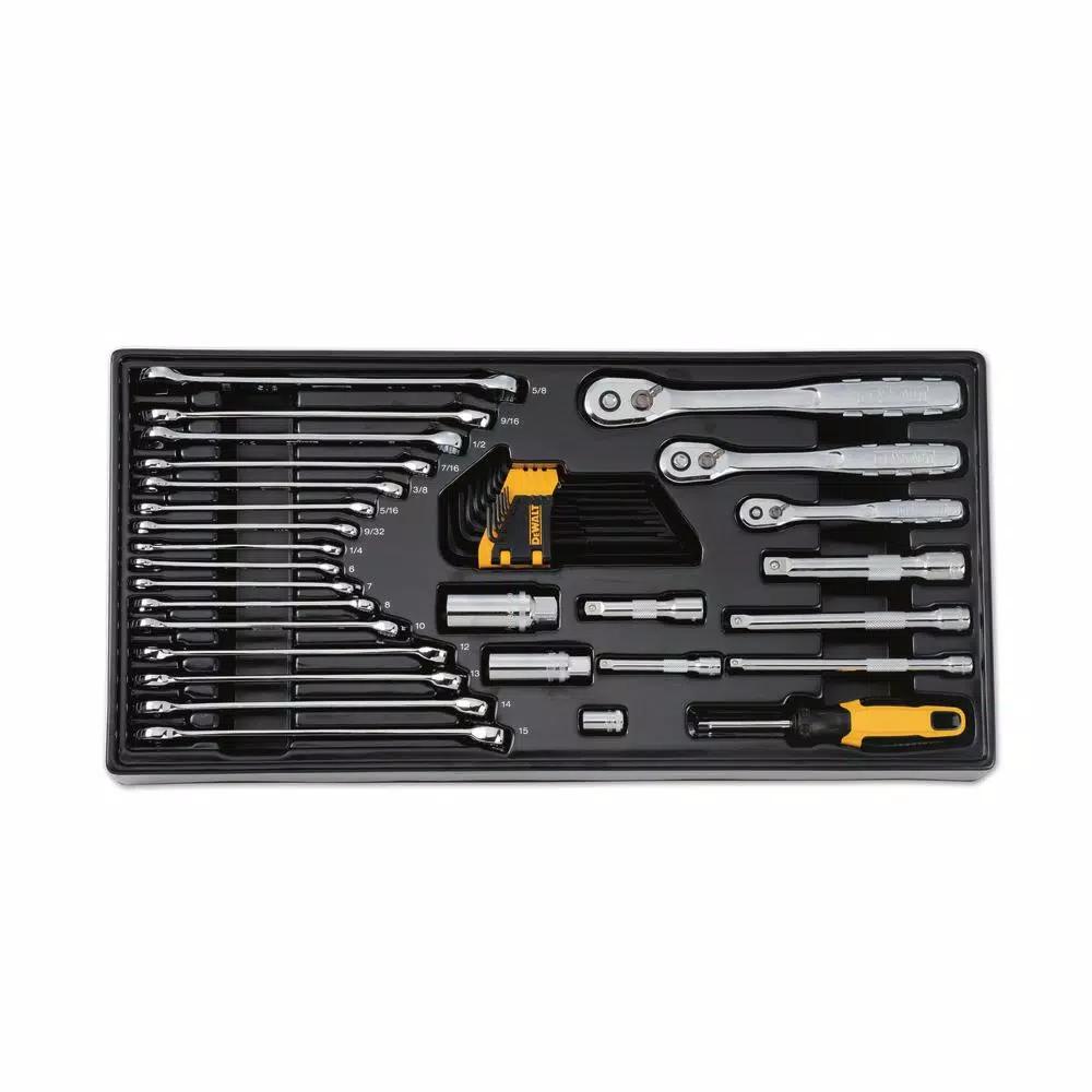 DEWALT 341-Piece Mechanics Tool Set with DirectTorque Technology and 72-Tooth Ratchets