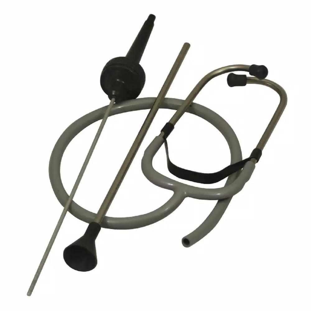 Lisle 52750 Dual-Purpose Stethoscope Kit for Mechanical and Air Leak Detection