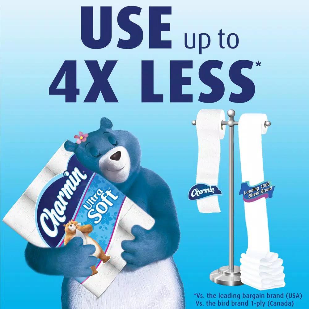 Charmin Ultra Soft Toilet Paper, 30 Double Rolls