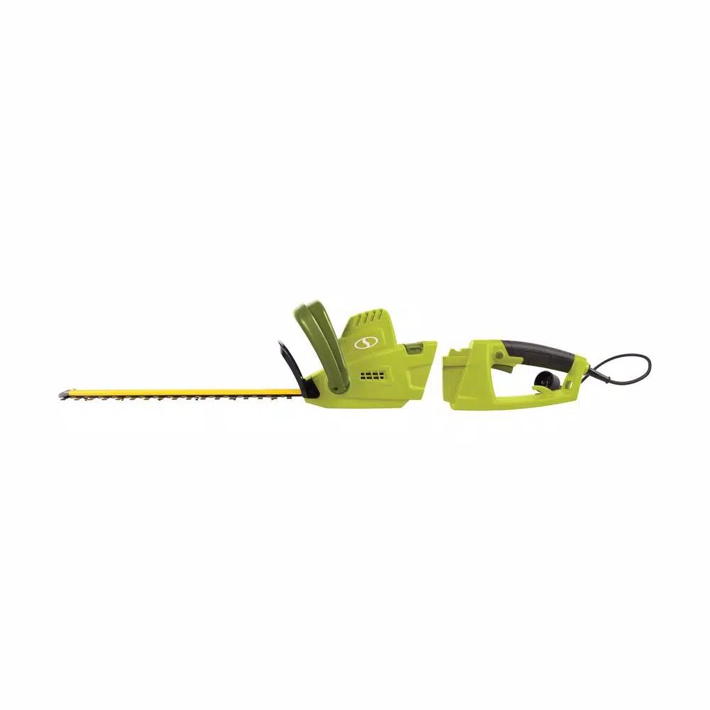 Sun Joe SJH904E 2-in-1 Convertible Electric Pole Hedge Trimmer, 19 in. Blades, 4.5 Amp