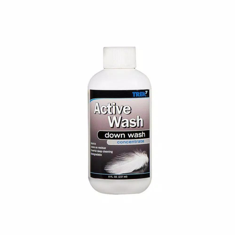 Trek7 Active Wash 8 oz. Fabric Cleaner for Down and Feather Filled Items