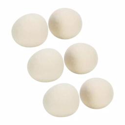 Woolite Wool Dryer Ball Set (6-Pack) with Canvas Storage Bag thumbnail 3