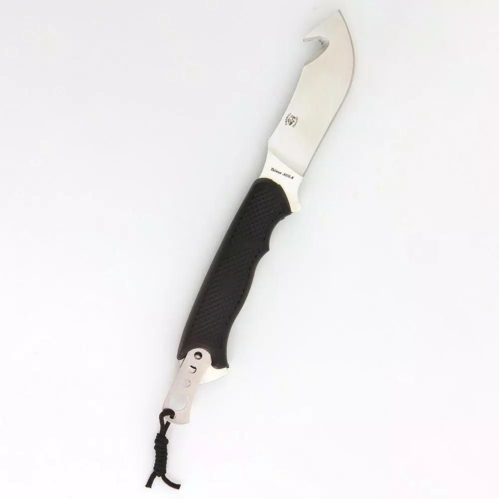 Camillus Parasite 9.75 in. Fixed Blade Gut Hook Knife with Integrated Trimming Blade