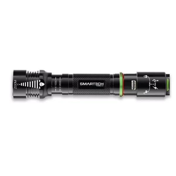 Smartech Products Duotec RR-2000 2000 Lumen LED Flashlight and 5000 mAh Power Bank Multi-Tool