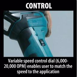 Makita 18V LXT Cordless Oscillating Multi-Tool Kit with 5.0Ah Battery and Charger thumbnail 10