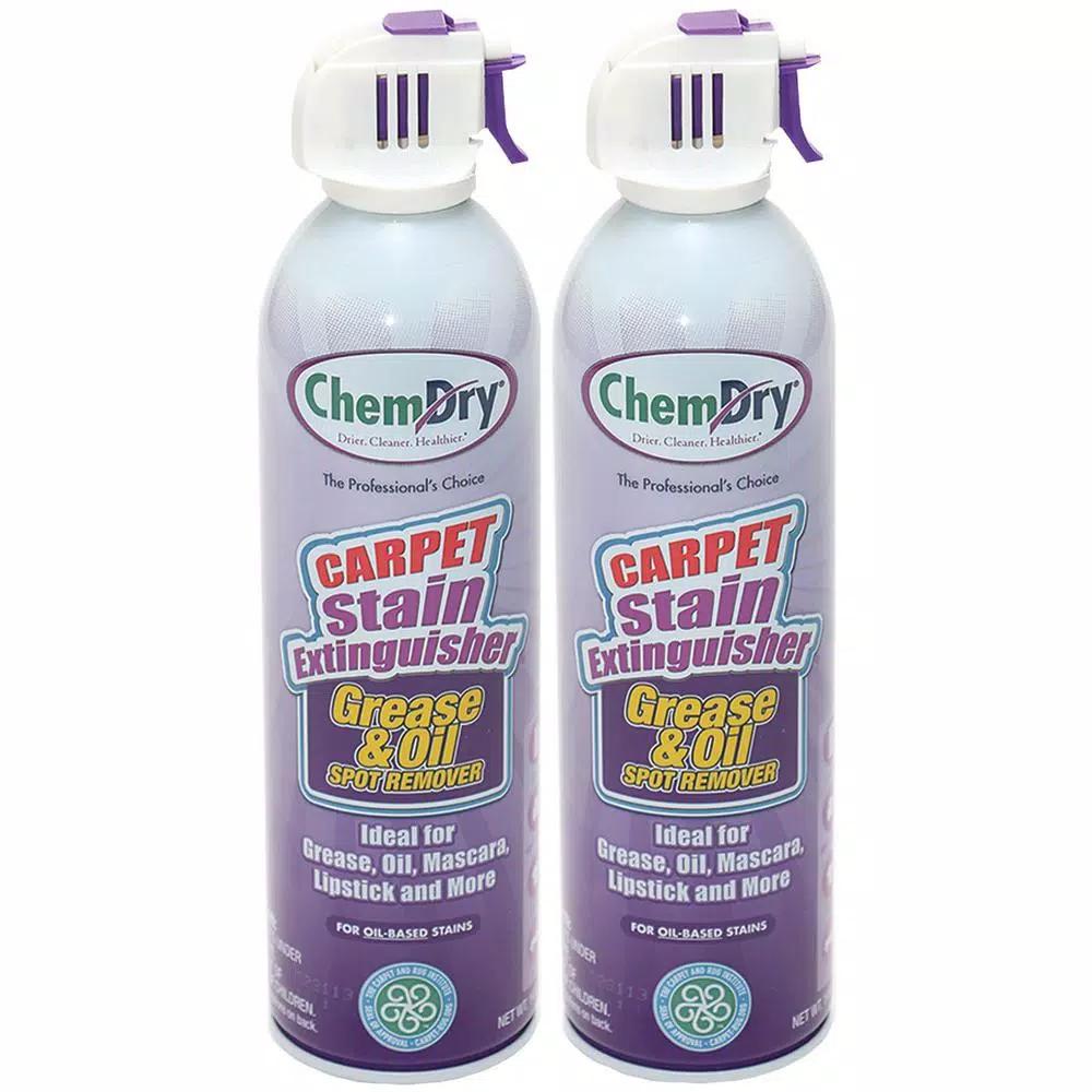ChemDry Chem-Dry Grease and Oil Extinguisher Stain Remover, 2-Pack