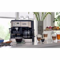DeLonghi De'Longhi BCO430 All-In-One 10-Cup Drip Coffee Maker and Espresso Machine, Stainless Steel thumbnail 9