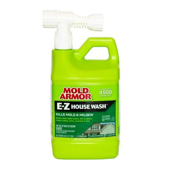 Mold Armor E-Z House Wash 64 oz. Mold and Mildew Remover with Hose End Sprayer