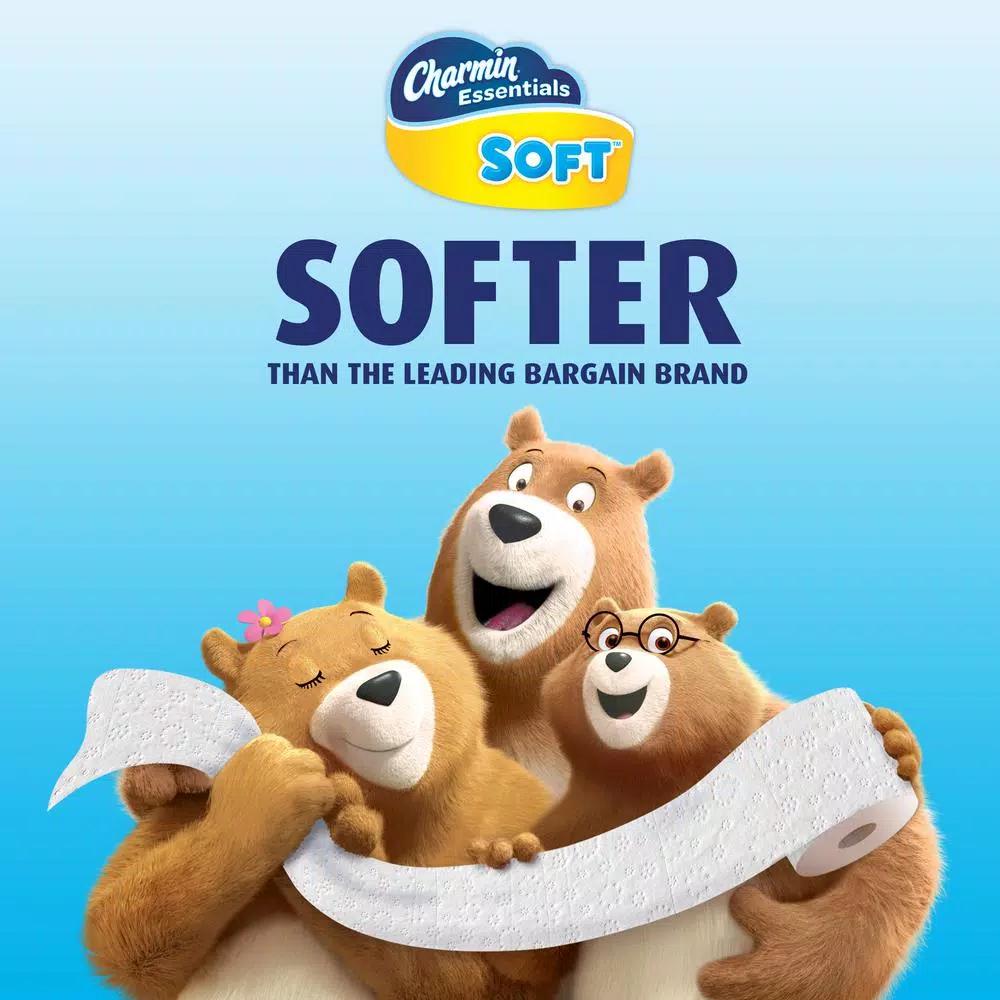 Charmin Essentials Soft 2-Ply Toilet Paper, 48 Giant Rolls