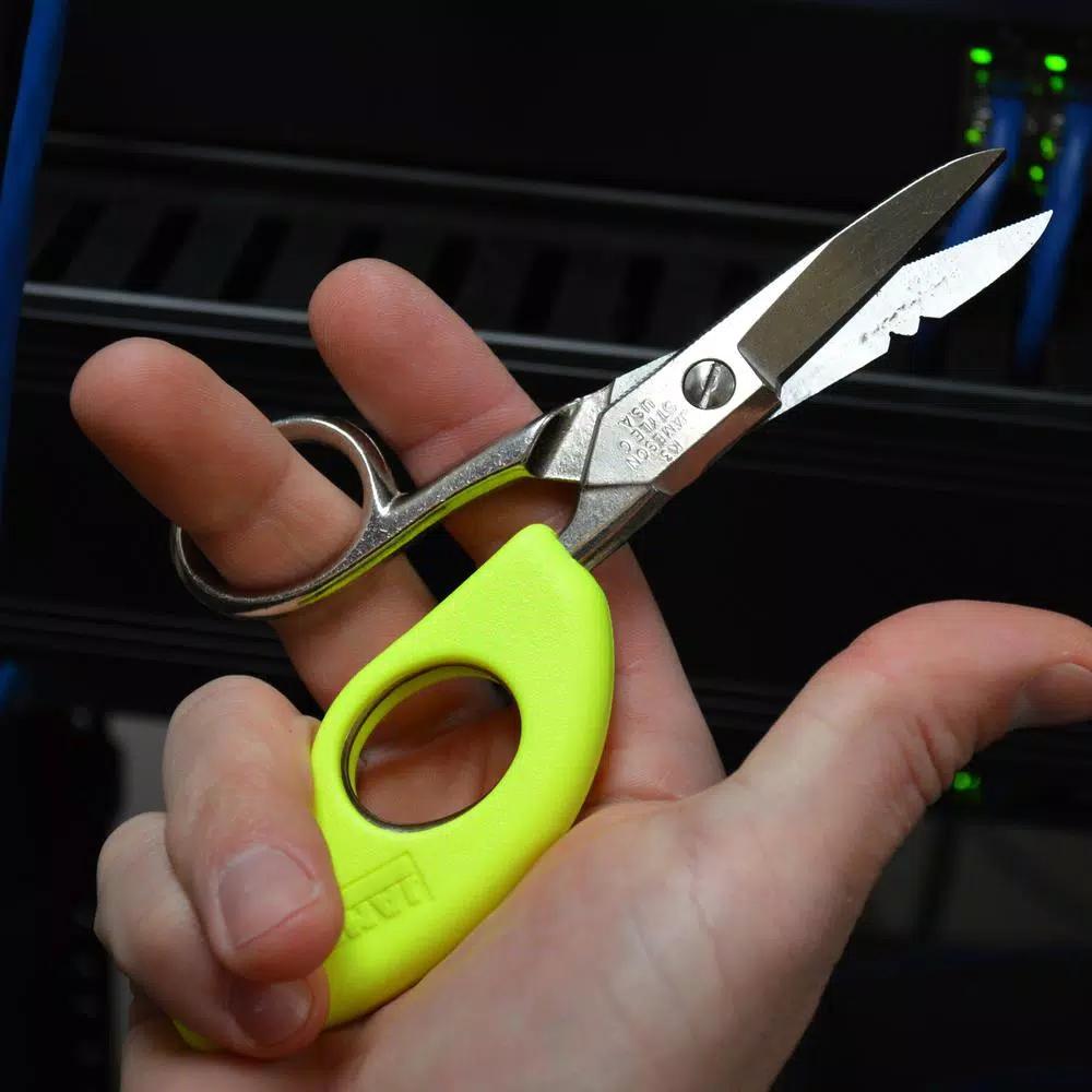 Jameson Snip Grip Ergonomic Handle Inserts for Electrician Splicer Scissors, 3-Pack