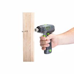 Genesis 8V Lithium-Ion Cordless 2-Speed Screwdriver Kit with LED Light and 8 Bits thumbnail 4