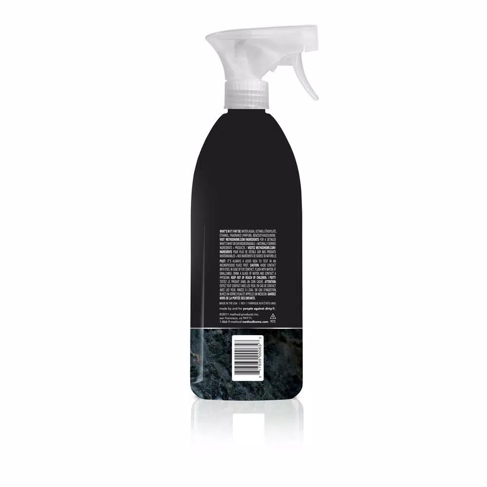Method Daily Granite Cleaning and Polishing Spray, 28 oz. - Plant-Based Stone, Marble, and Granite Cleaner