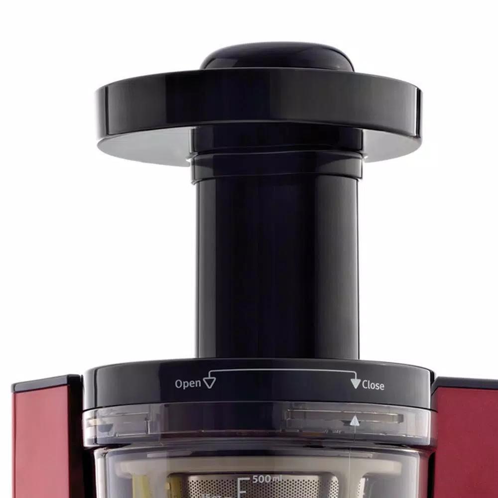 Omega Vertical Slow Speed Masticating Juicer, 150W, Red