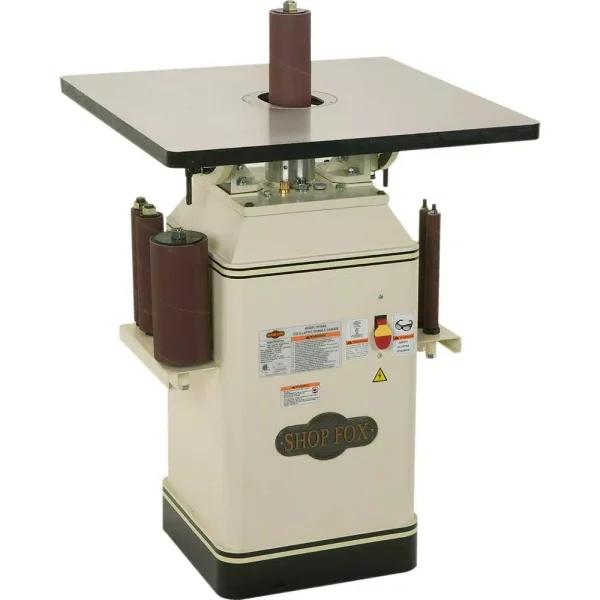 Shop Fox W1686 1 HP Oscillating Spindle Sander with 25.25 in. Cast-Iron Table