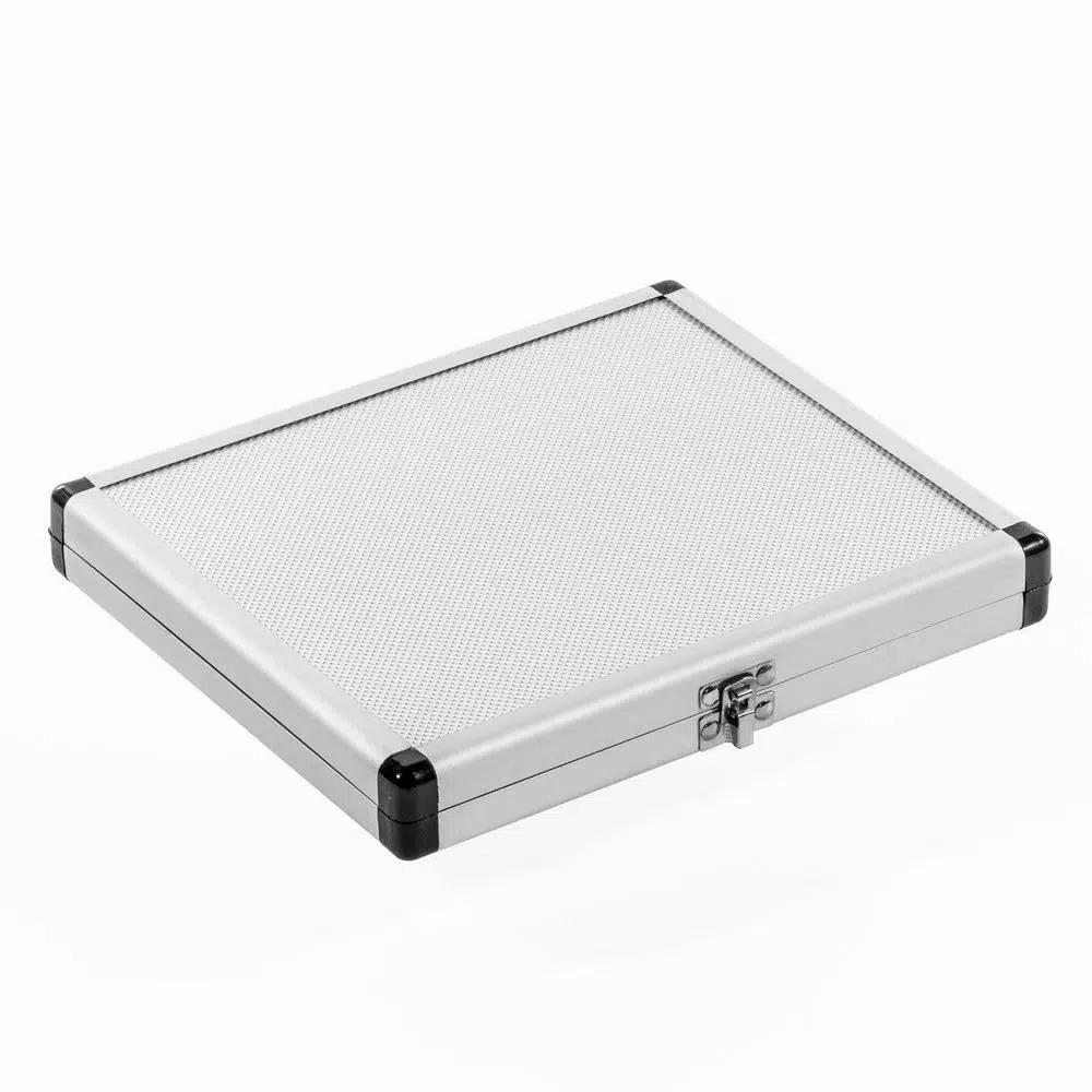 Stark 20-Piece Double Cut Carbide Rotary Burr Set with 1/4 in. Shank, Includes Carrying Case