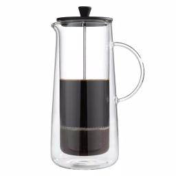 ZASSENHAUS Aroma 6-Cup Double Wall Borosilicate Glass French Press Coffee Maker, 25 fl. oz. thumbnail 1