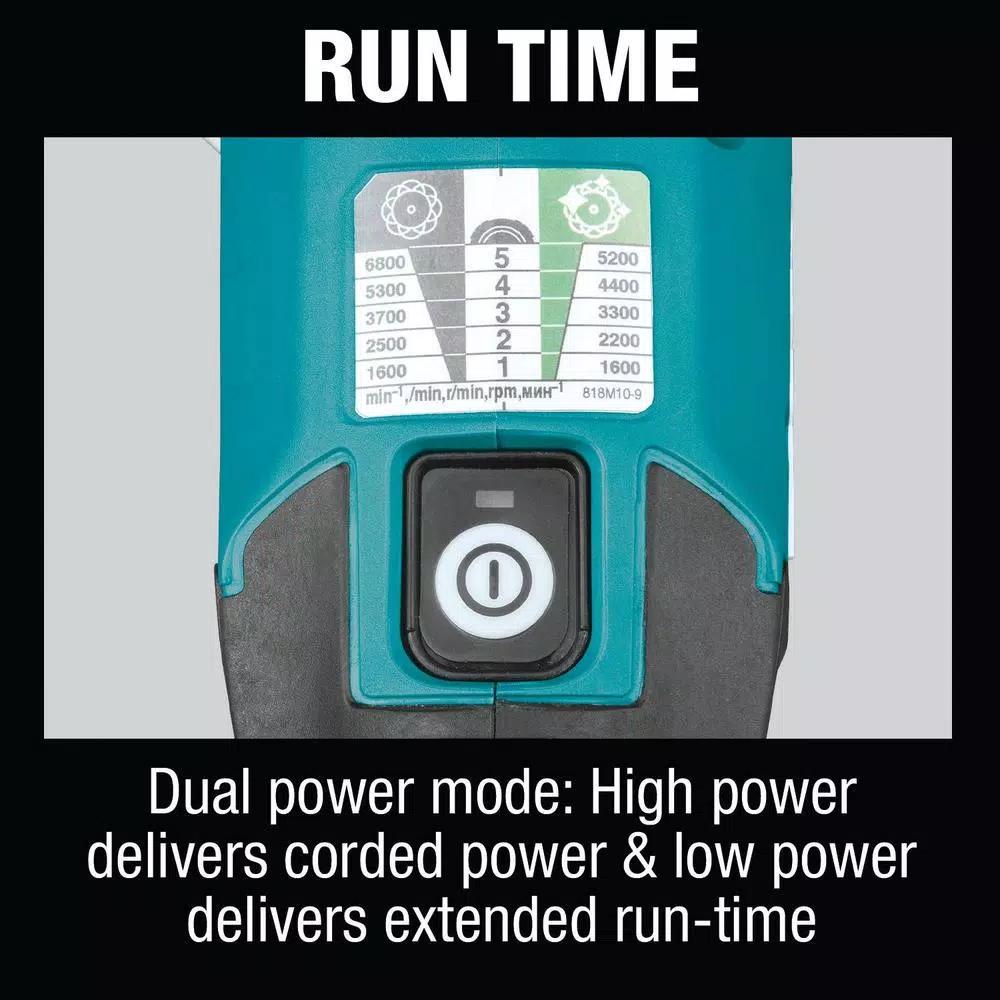 Makita 18V LXT Brushless Cordless 5 in./6 in. Dual Action Random Orbit Polisher (Tool Only)