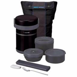 Zojirushi Classic Bento Stainless Steel Insulated Lunch Jar with 12-Piece Set thumbnail 5