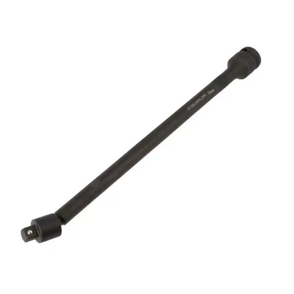 STEELMAN PRO 12 in. Pinless Swivel Impact Extension Bar, 1/2 in. Drive to 3/8 in. Drive