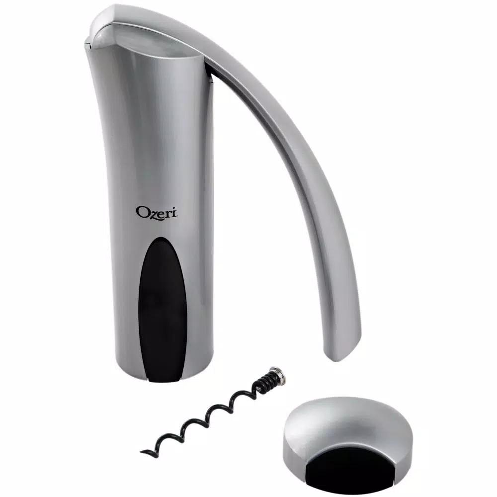 Ozeri Regalia Lever-Style Corkscrew Wine Opener with Foil Cutter and Extra Screw