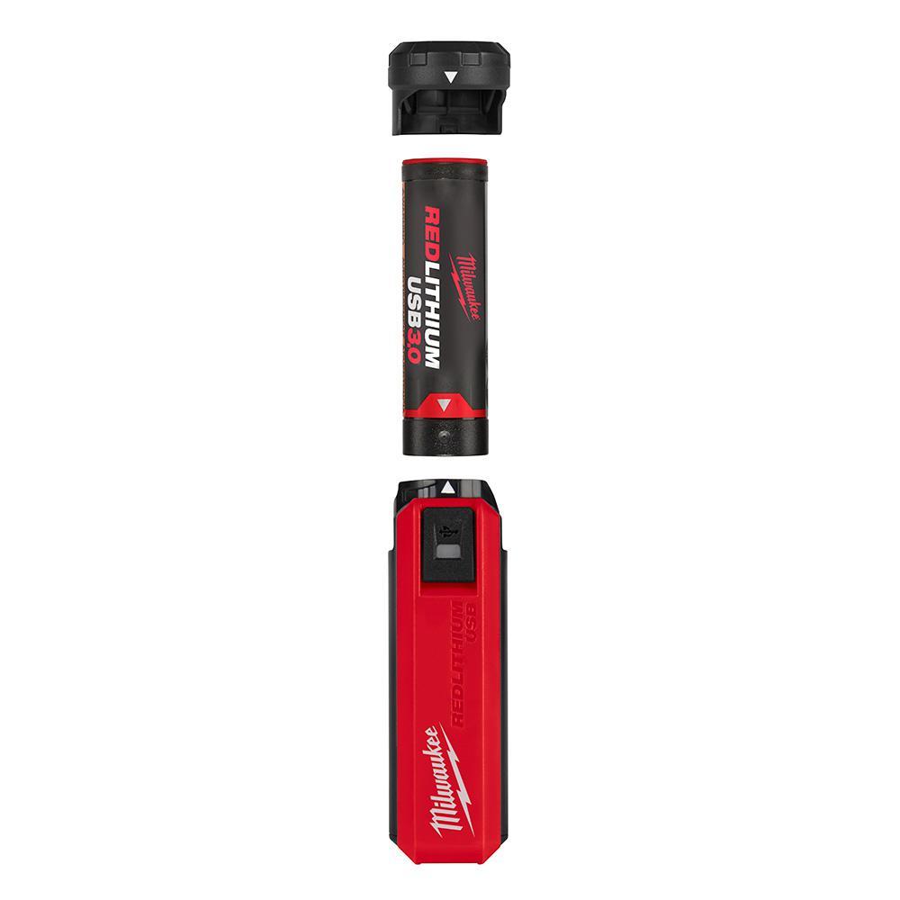 Milwaukee REDLITHIUM USB Rechargeable Portable Power Bank and Charger Kit