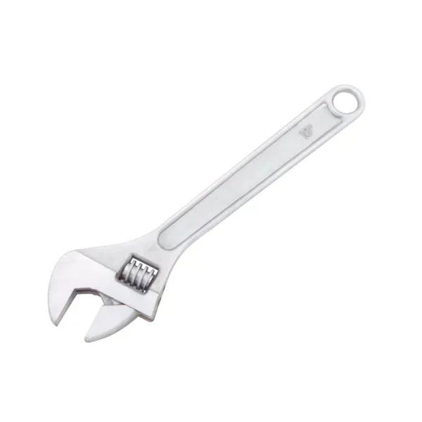TEKTON 18 in. Adjustable Wrench, Drop Forged Carbon Steel