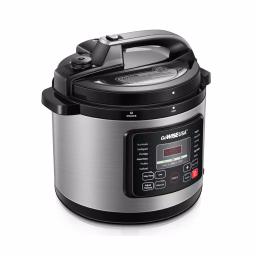 GoWISE USA 6 Qt. Stainless Steel Electric Pressure Cooker, 12-in-1 Multicooker with 12 Presets thumbnail 3