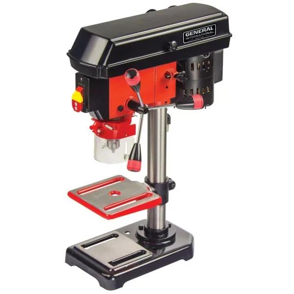General International 8 in. Drill Press with 5-Speed Variable Speed and Laser Guide System