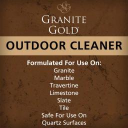 Granite Gold Outdoor Stone Cleaner, 24 oz. Professional Strength Natural Stone Spray thumbnail 8