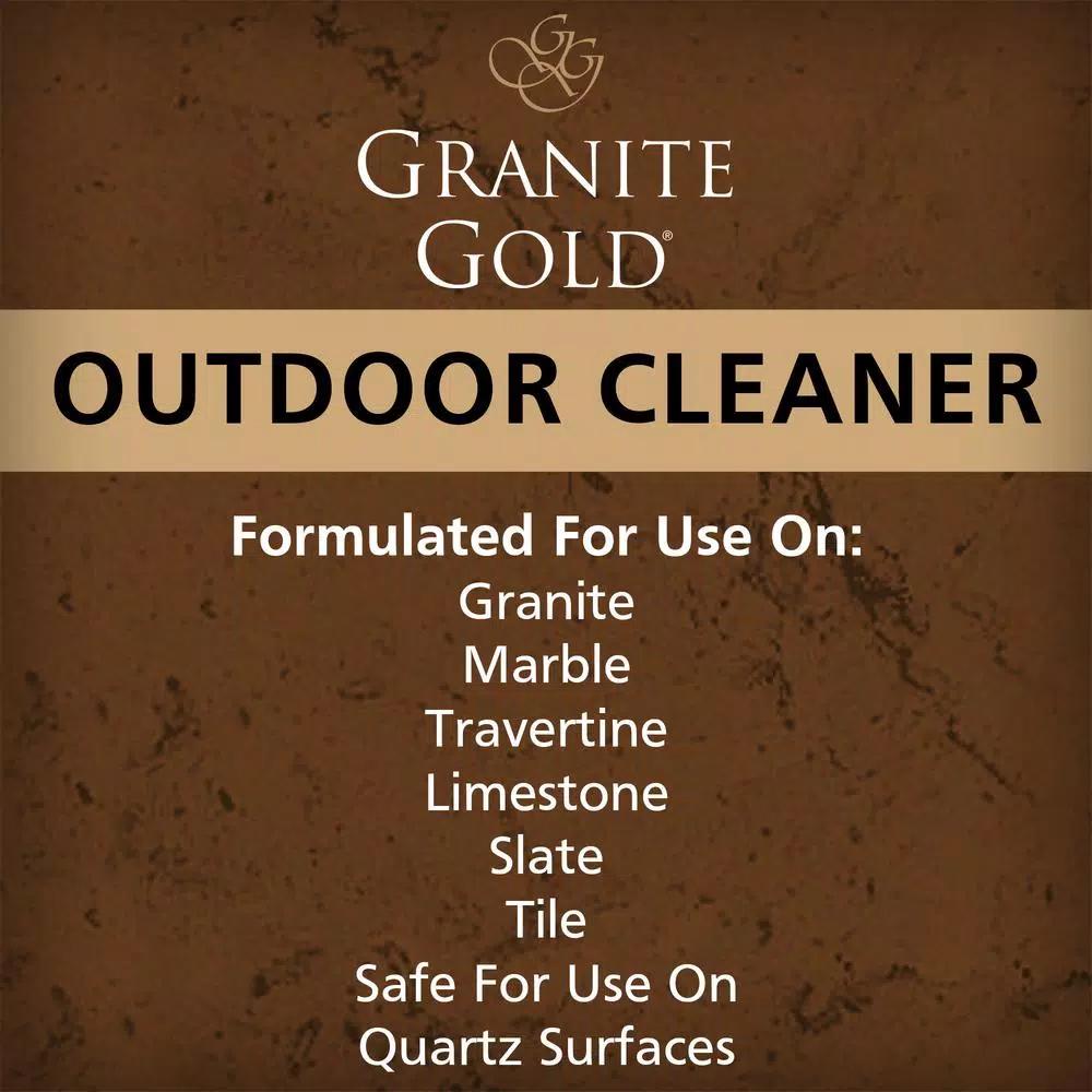 Granite Gold Outdoor Stone Cleaner, 24 oz. Professional Strength Natural Stone Spray