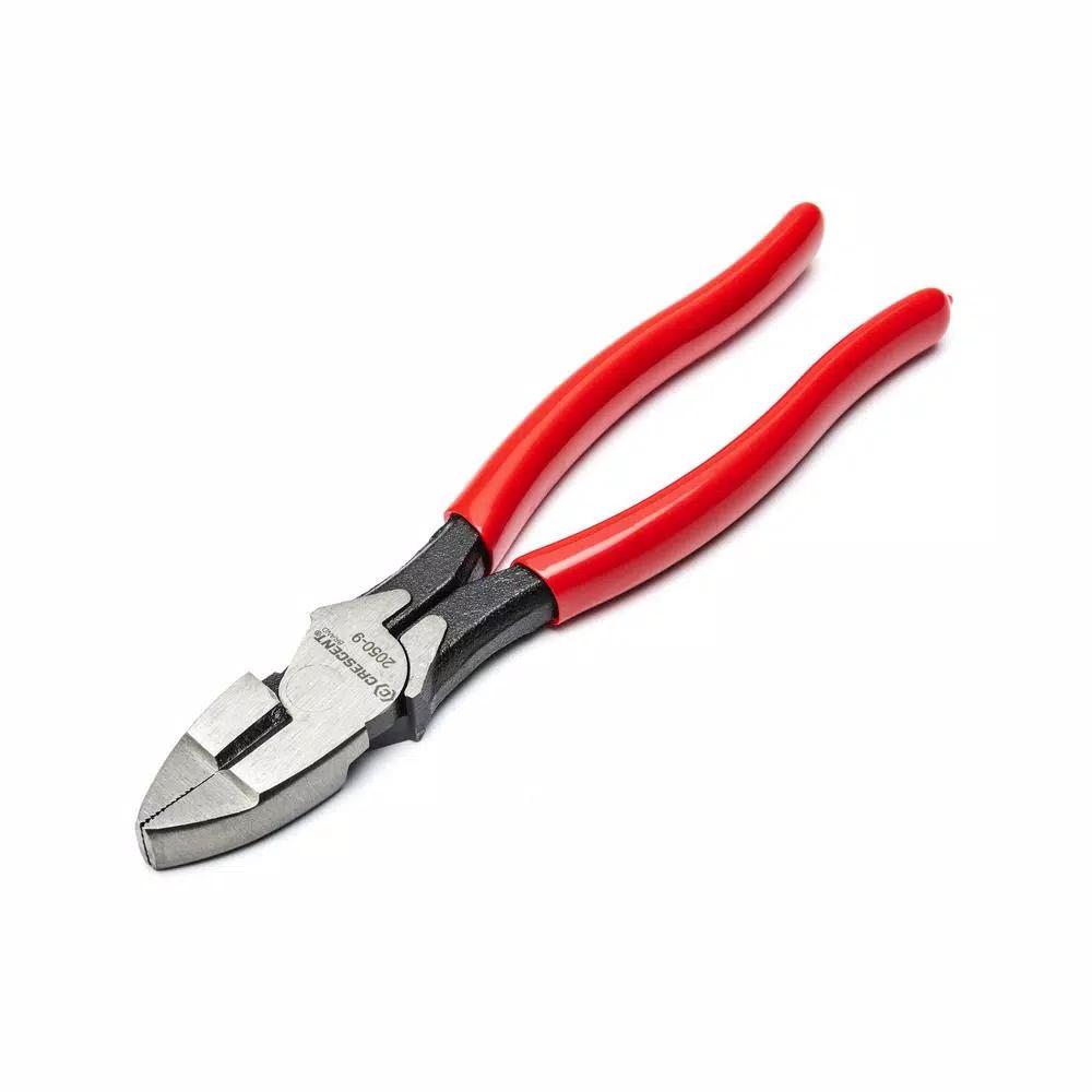 Crescent 9-1/4 in. High Leverage Lineman's Solid Joint Pliers