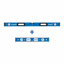 Empire e75 Series True Blue 48 in. Box Level and 12 in. Magnetic Level Set thumbnail 1