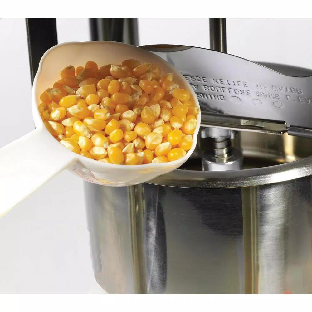 Unbranded Retro Red 2.5 oz. Kettle Popcorn Maker, Countertop Movie Theater Style Popper