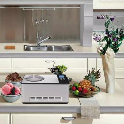 Whynter ICM-220SSY 2.1 Qt. Stainless Steel Electric Ice Cream and Yogurt Maker with Built-in Compressor thumbnail 7