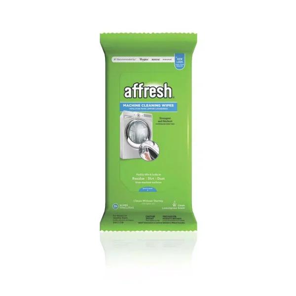 affresh Machine Cleaning Wipes, Lemongrass Scent, 24-Count