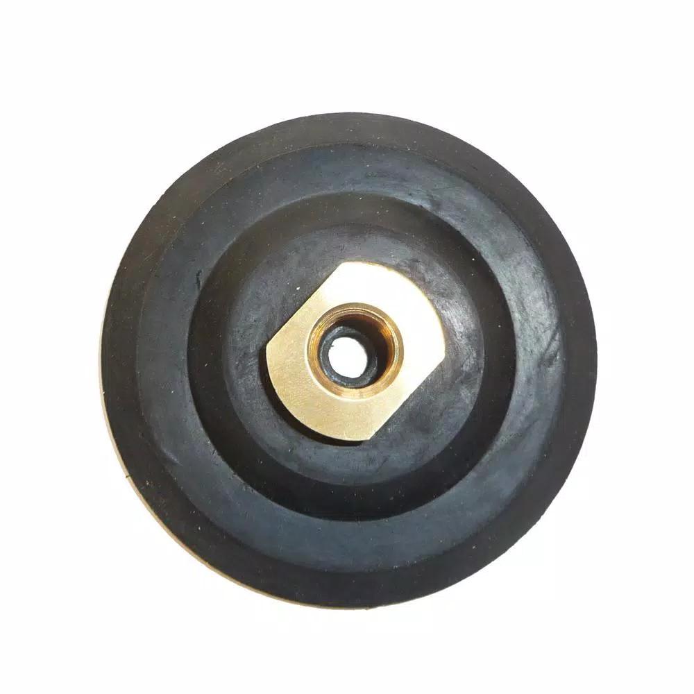 Toolocity JHX 4 in. Metal Bond Diamond Polishing Pad Set with Semi-Rigid Back Holder for Granite and Concrete