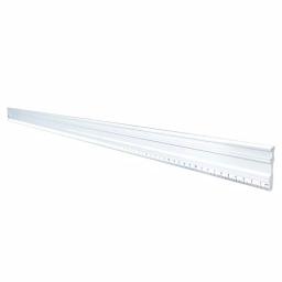 POWERTEC 50 in. Anodized Aluminum Straight Edge Ruler, Precision Machined to 0.003 in. thumbnail 3