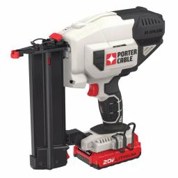 Porter-Cable 20V MAX 18-Gauge Cordless Brad Nailer Kit with 1.5 Ah Battery and Charger thumbnail 1