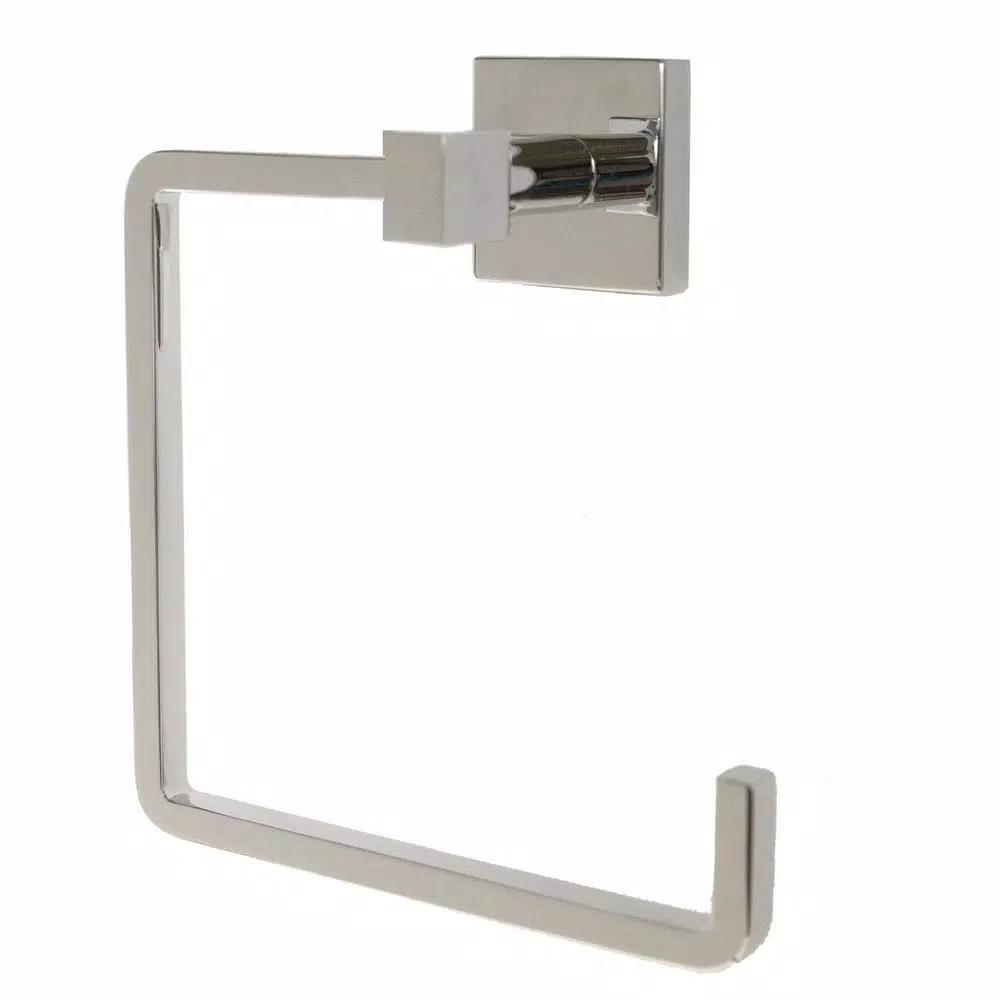 Design House Karsen 4-Piece Bathroom Hardware Accessory Kit, Polished Chrome