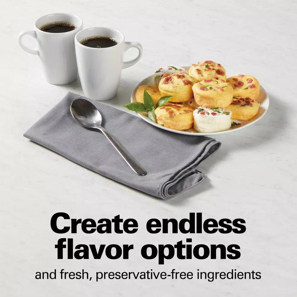 Hamilton Beach Egg Bites and Poached Egg Maker, Grey