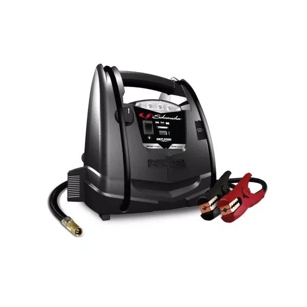 Schumacher SJ1330 1000 Peak Amp Portable Jump Starter with 150 PSI Air Compressor