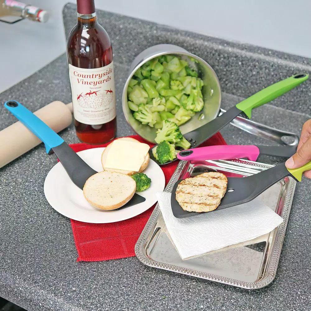 Southern Homewares 7-Piece Colorful Plastic Kitchen Utensil Set