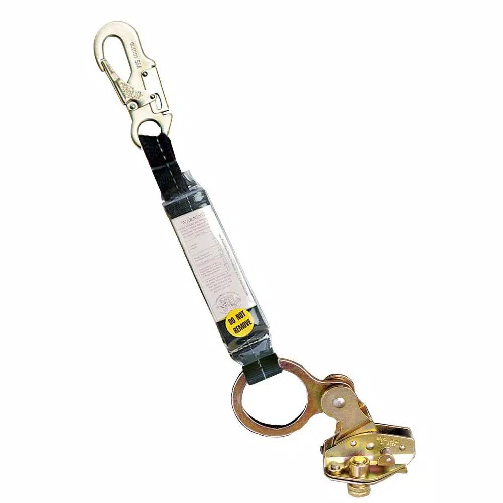 Guardian Fall Protection Removable Rope Grab with Shock Pack