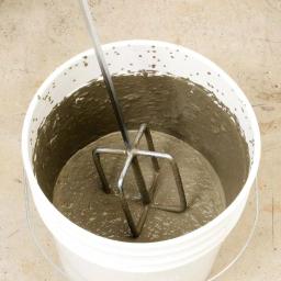 QEP 24 in. Professional Chrome-Plated Steel Mixing Paddle for Thinset and Grout thumbnail 2
