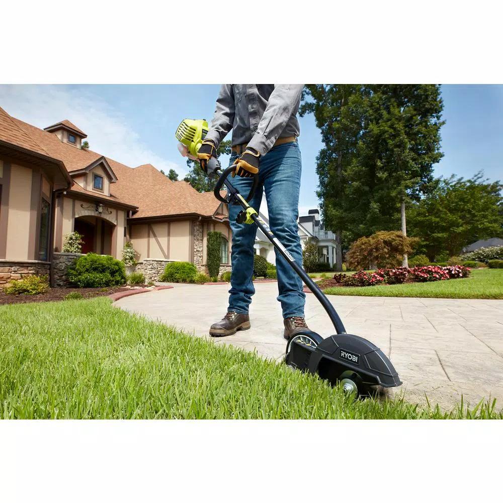 RYOBI 25 cc 2-Cycle Gas Attachment Capable String Trimmer and 520 CFM Jet Fan Blower Combo Kit