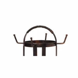 Gourmet Basics by Mikasa Mikasa Gourmet Basics Forged Rotating Mug Tree, Antique Black Wrought Iron thumbnail 2