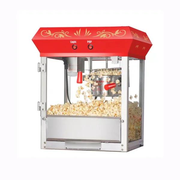 Great Northern Popcorn 4 oz. Red Top Master Popcorn Machine with Stainless Steel Kettle